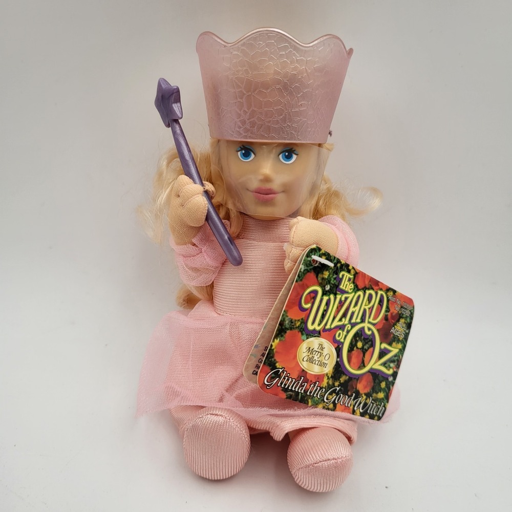 Vintage 1998 Trevco Wizard Of Oz Glinda The Good Witch Doll Merry-O Collection